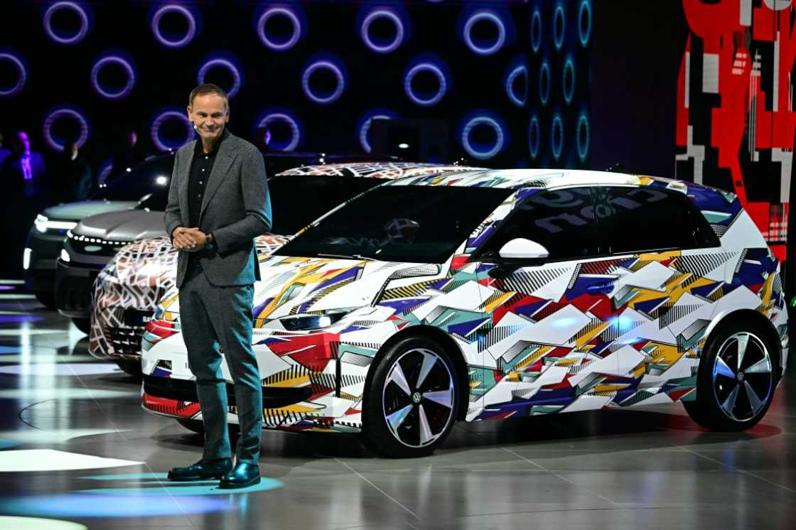 Volkswagen CEO Oliver Blume at the IAA motor show in Munich Volkswagen CEO Oliver Blume at the IAA motor show in Munich