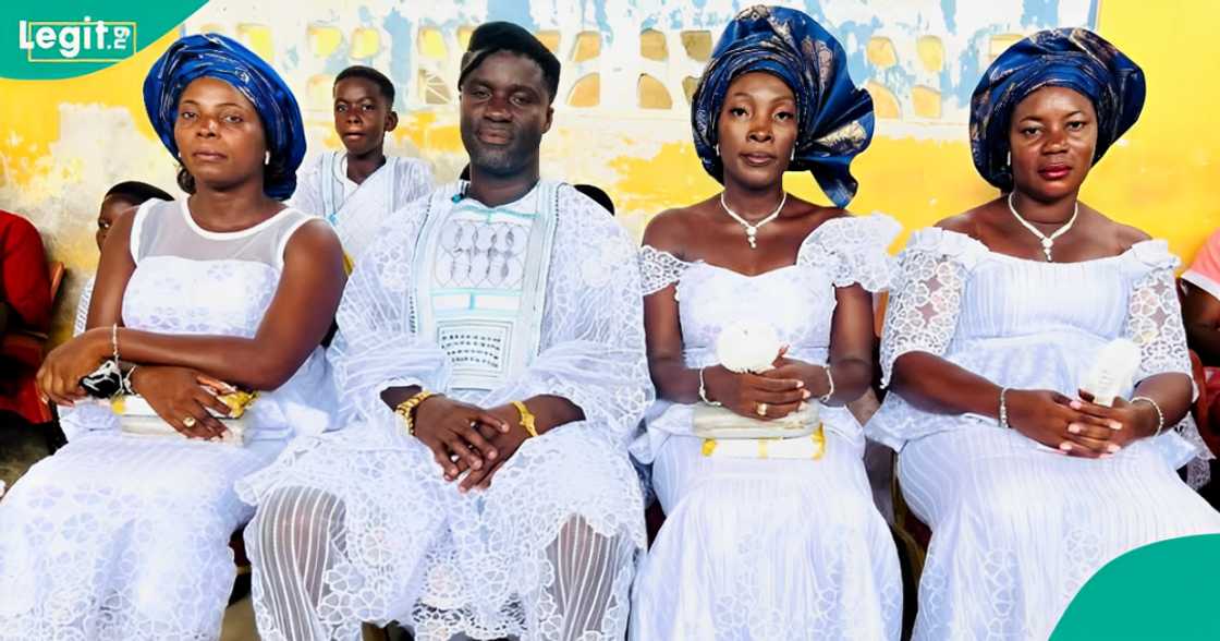 A choirmaster got people talking after marrying three members of his choir at once A choirmaster got people talking after marrying three members of his choir at once
