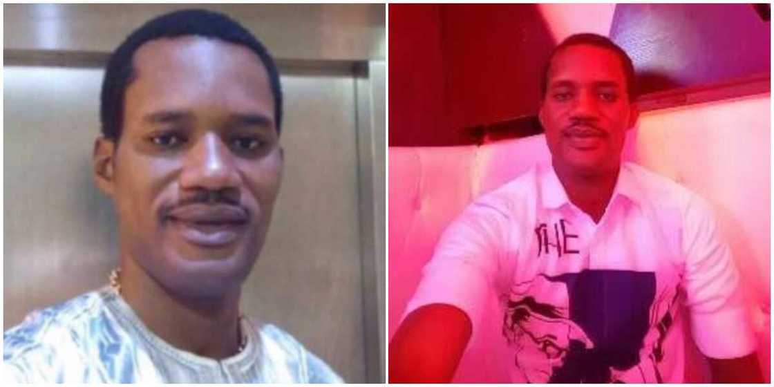 Seun Egbegbe visits church