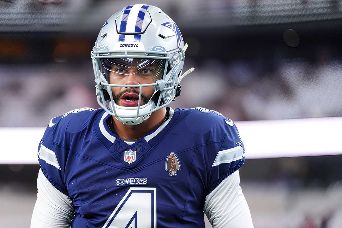 Dak Prescott at AT&T Stadium Dak Prescott at AT&T Stadium