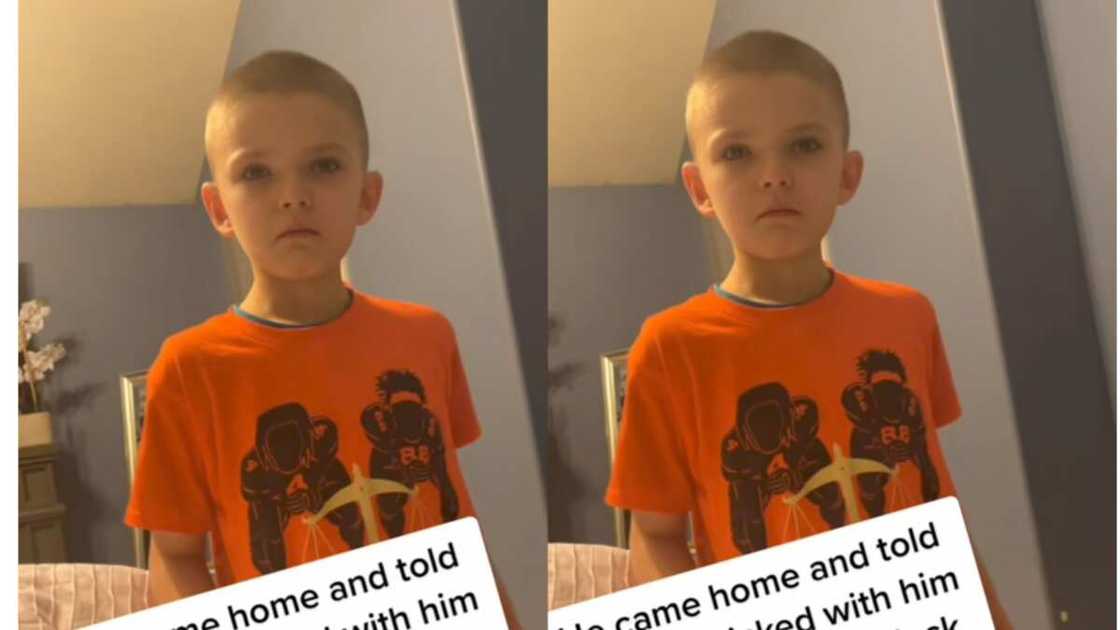 Sad kid told mom about the racism he experienced Sad kid told mom about the racism he experienced