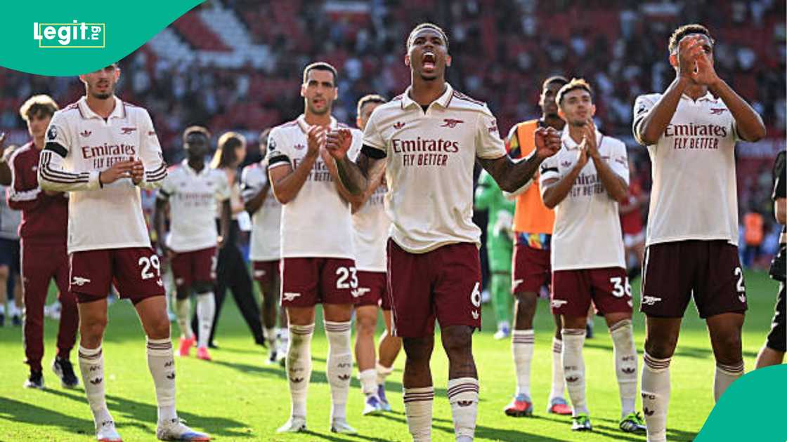 Arsenal, Premier League, Gunners, Manchester United, Old Trafford Arsenal, Premier League, Gunners, Manchester United, Old Trafford