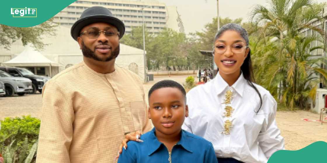 Tonto Dikeh’s son experiences first reunion with dad Olakunle Churchill Tonto Dikeh’s son experiences first reunion with dad Olakunle Churchill