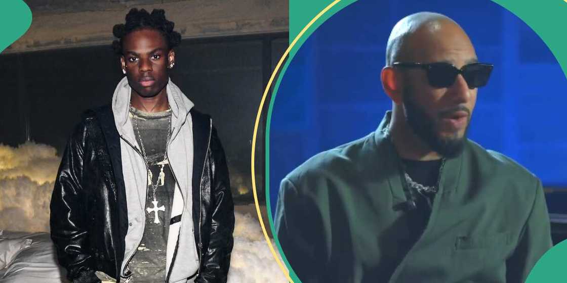 Photos of Swizz Beatz and Rema Photos of Swizz Beatz and Rema