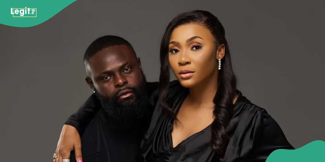 Comedian AY shares picture of Yomi Casual's wife. Comedian AY shares picture of Yomi Casual's wife.