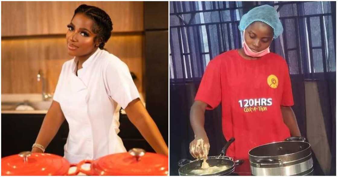 Photos of Hilda Baci and Chef Dami