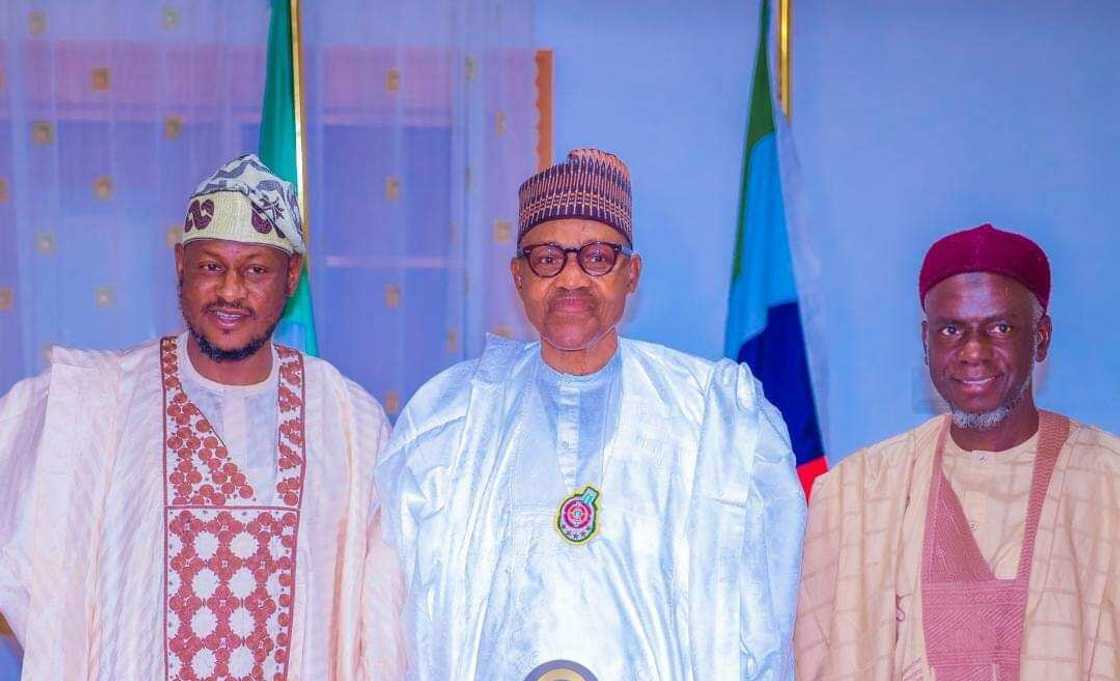 Shugaba Buhari a Daura. Shugaba Buhari a Daura.