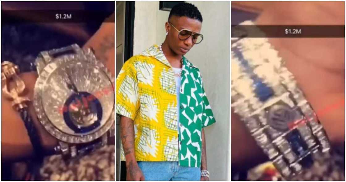 Old video of Wizkid flaunting $1.2m wristwatch