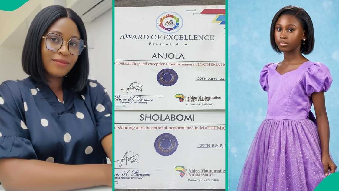Proud mum celebrates as 10-year-old daughter becomes Africa’s mathematics ambassador, wins scholarship