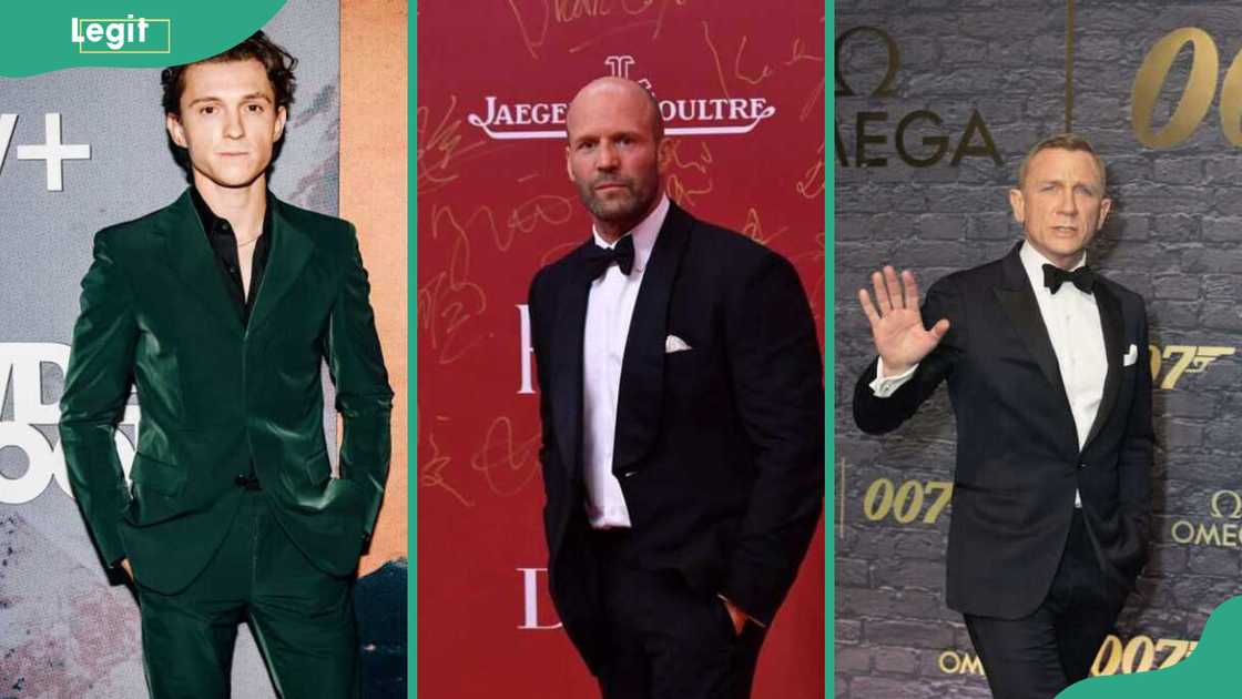 Tom Holland, Jason Statham and Daniel Craig