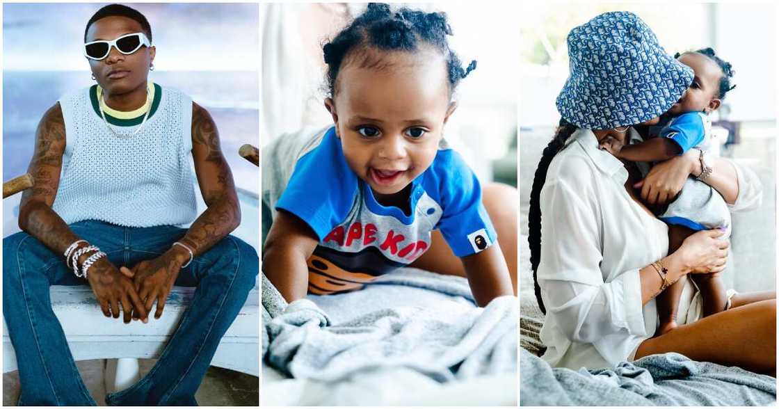 Wizkid's youngest child gets new Instagram page. Wizkid's youngest child gets new Instagram page.