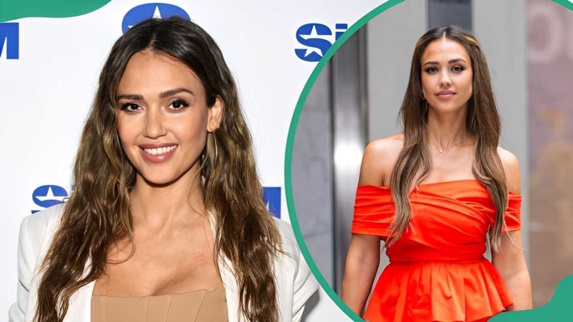 Jessica Alba at SiriusXM Studios and walking in Midtown Jessica Alba at SiriusXM Studios and walking in Midtown