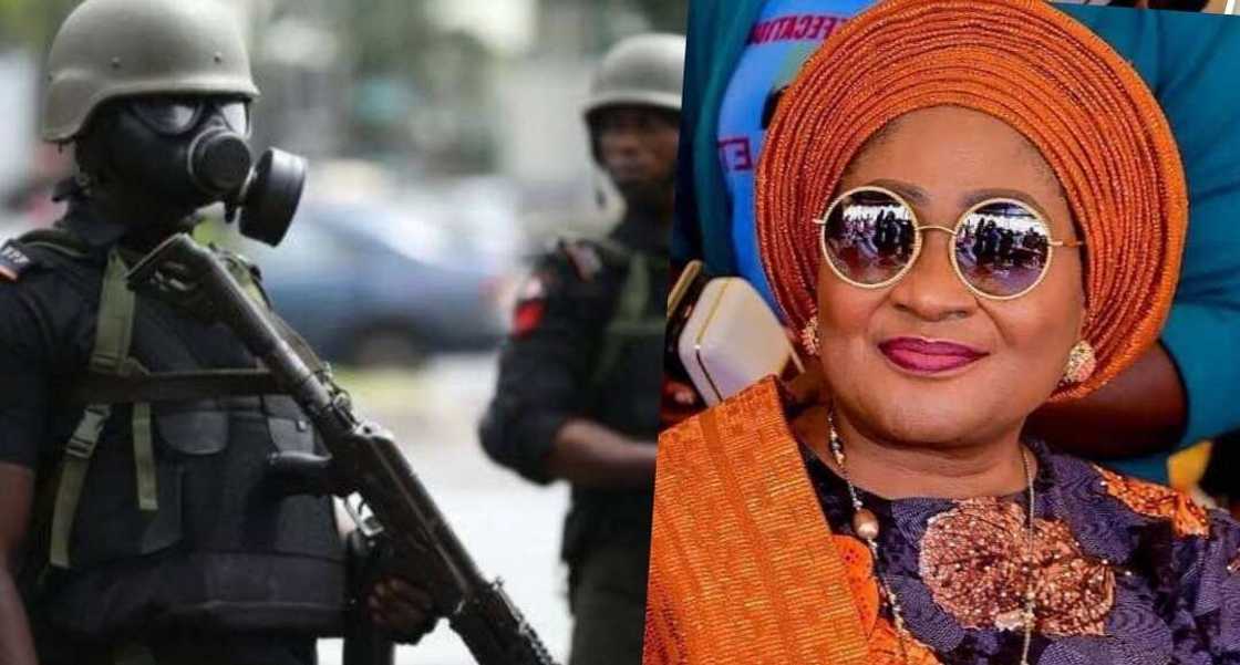 Yadda 'yan sanda suka kame mutanen da suka farmaki matar gwamna Yadda 'yan sanda suka kame mutanen da suka farmaki matar gwamna