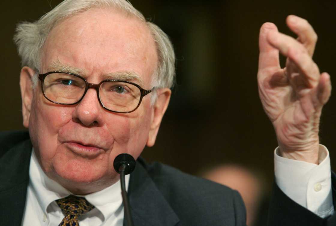 Warren Buffett testifies before the Senate Finance Committee in Washington, DC, in 2007 Warren Buffett testifies before the Senate Finance Committee in Washington, DC, in 2007