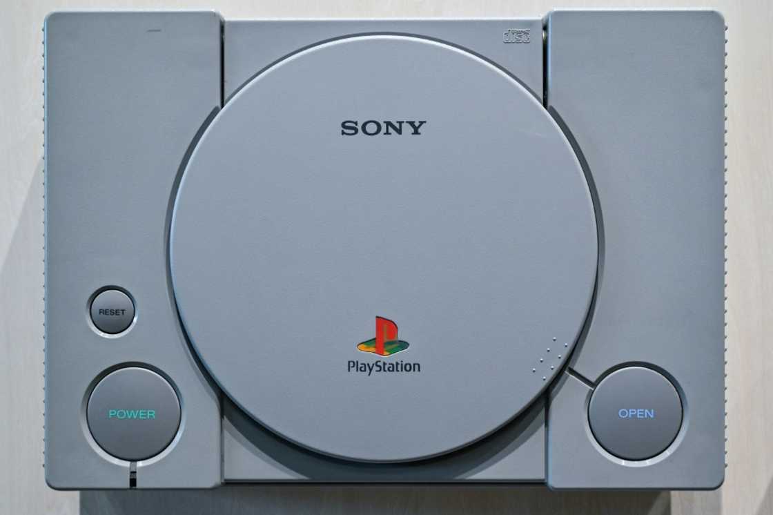 An original PlayStation on display at the Sony headquarters building in central Tokyo An original PlayStation on display at the Sony headquarters building in central Tokyo