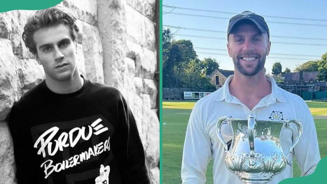 Max Morley in a past and recent photo