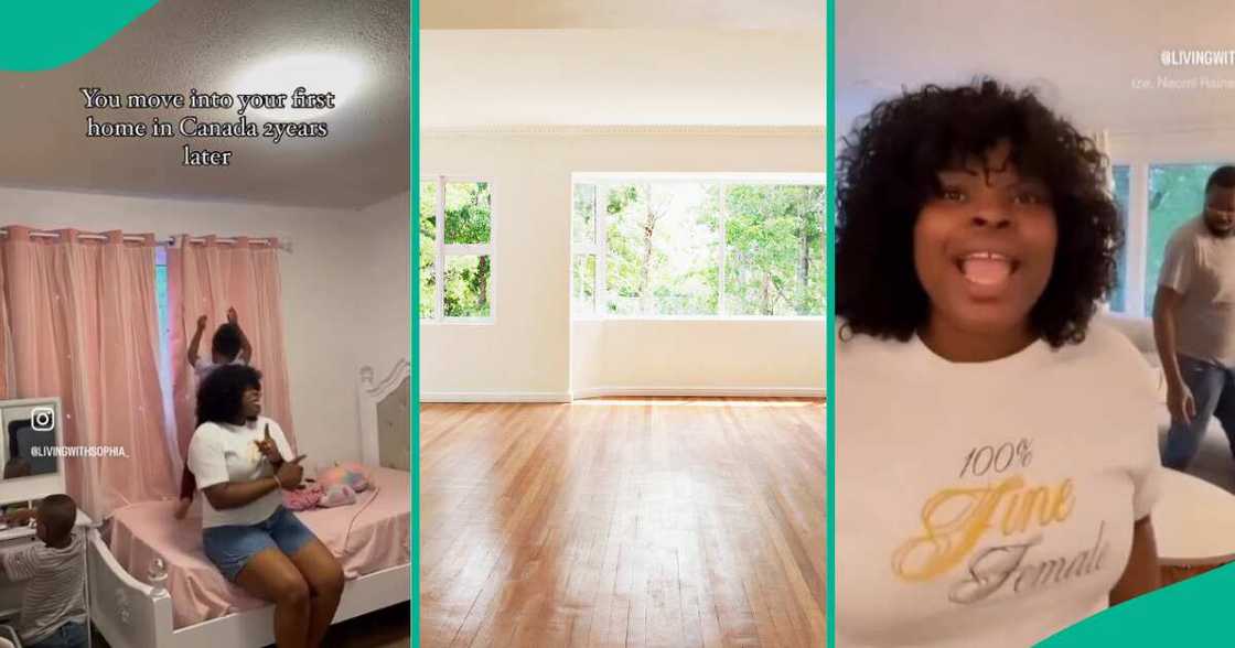 Nigerian lady buys house in Canada after two years Nigerian lady buys house in Canada after two years