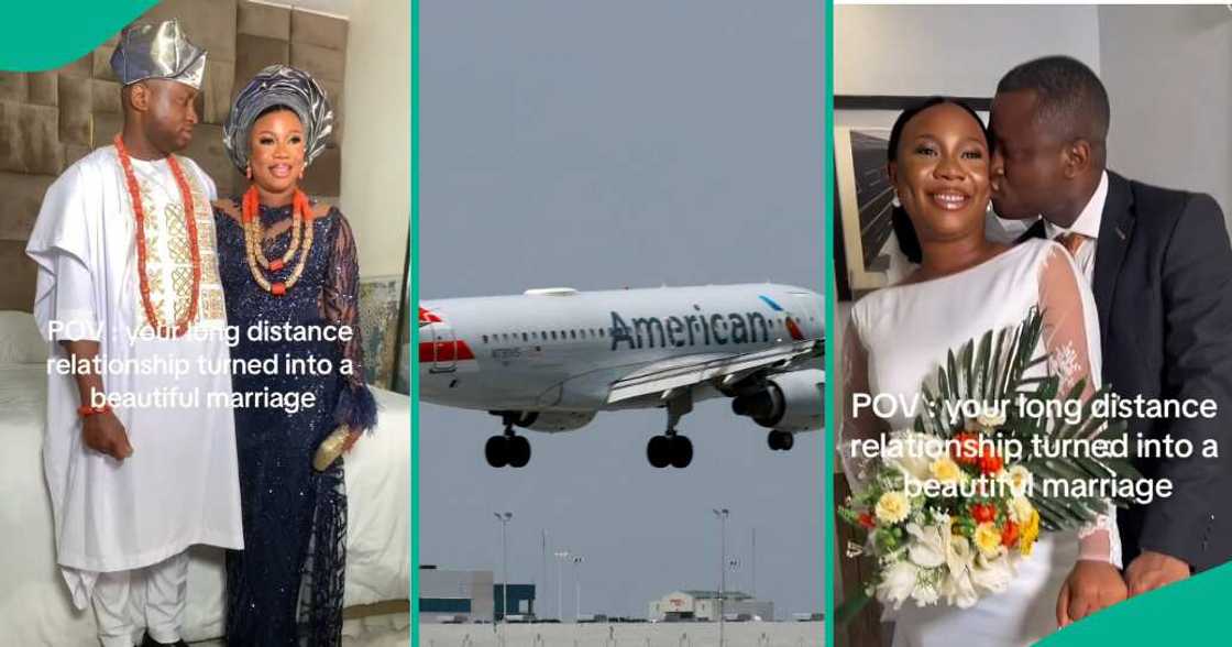 Lady reunites with lover after 4 years of distance relationship Lady reunites with lover after 4 years of distance relationship