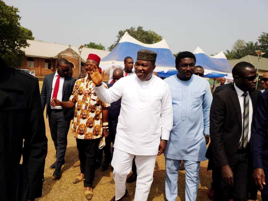 Enugu community honours Gov Ugwuanyi for restoring peace in their land