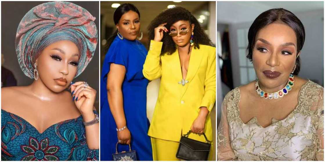 Actress Rita Dominic Celebrates Lookalike Big Sister With Touching Words on Her Birthday, Fans React Actress Rita Dominic Celebrates Lookalike Big Sister With Touching Words on Her Birthday, Fans React