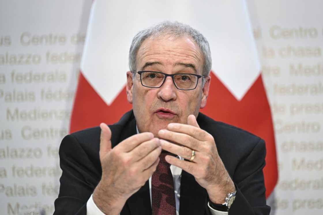 Back from Washington, Parmelin said he saw 'real opportunity ahead' for both countries, without elaborating Back from Washington, Parmelin said he saw 'real opportunity ahead' for both countries, without elaborating