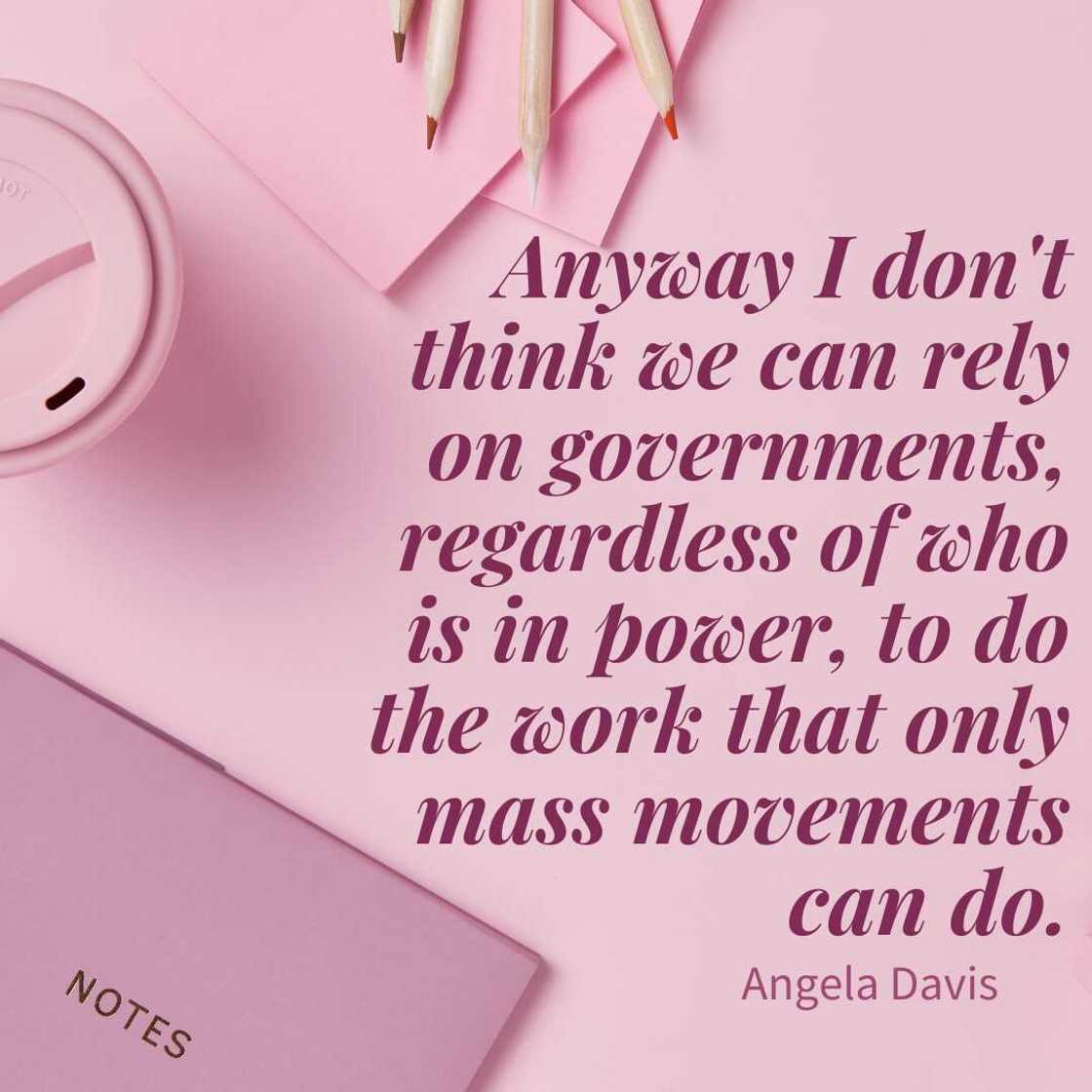 Angela Davis quotes on revolution Angela Davis quotes on revolution