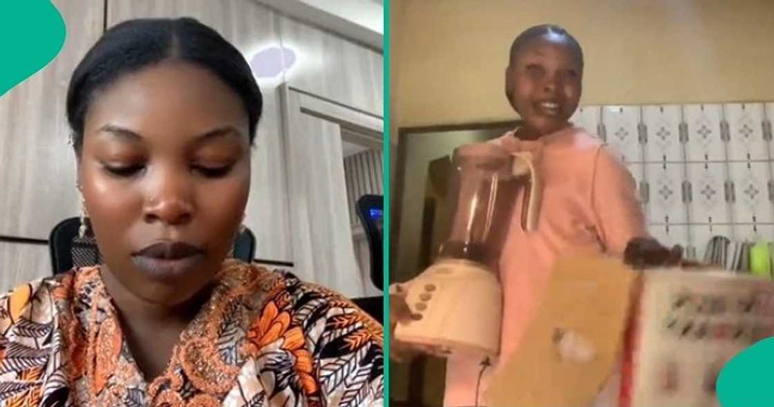 Mum begins using blender she kept as wedding gift Mum begins using blender she kept as wedding gift