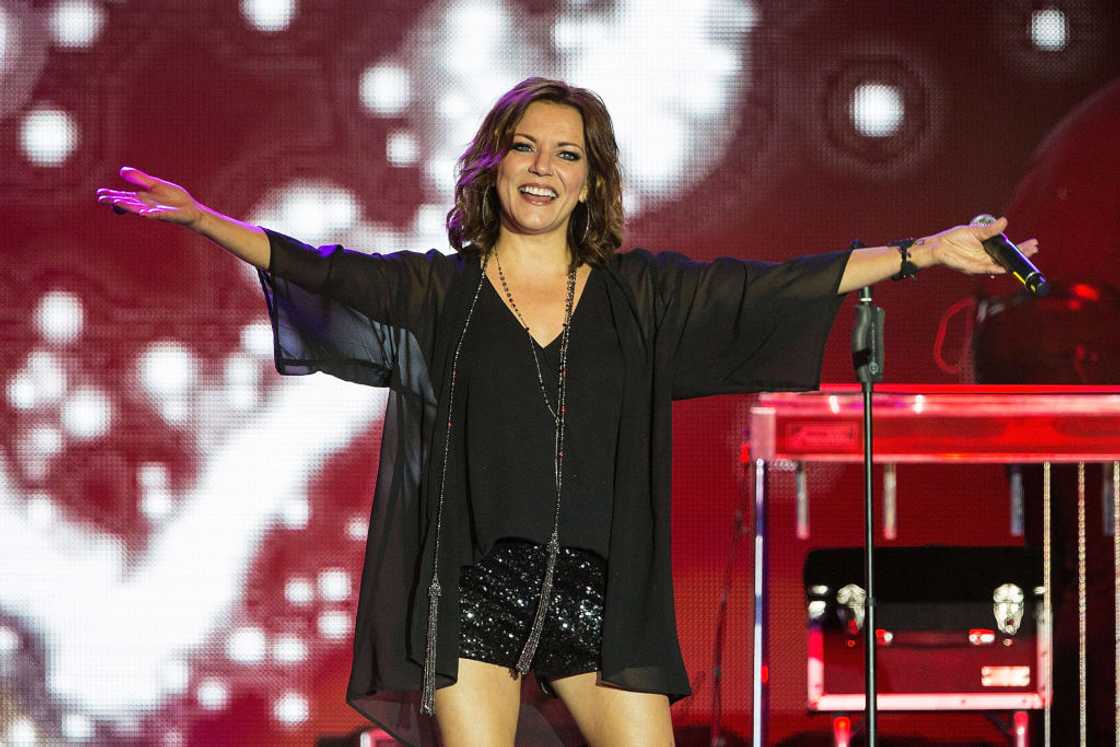Martina McBride in San Diego, California. Martina McBride in San Diego, California.