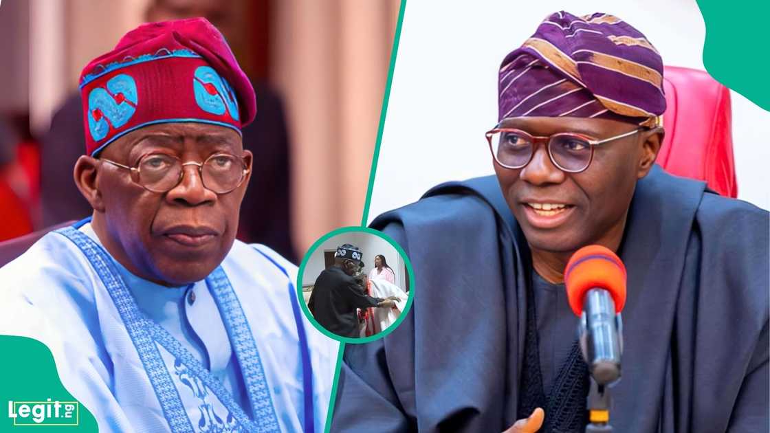 Tinubu and Sanwo-Olu’s way of greeting Oba of Lagos sparks debate over Yoruba traditional respect