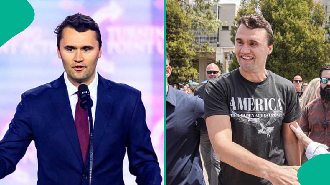 Charlie Kirk shot and killed by gunman in Utah.