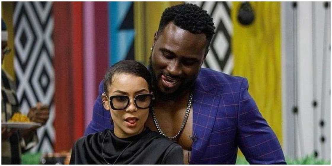 BBNaija: Pere, Maria escape eviction