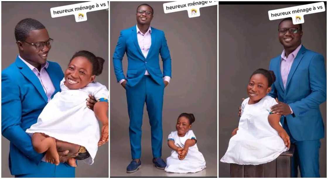 Photos of man with a small but beautiful lady. Photos of man with a small but beautiful lady.