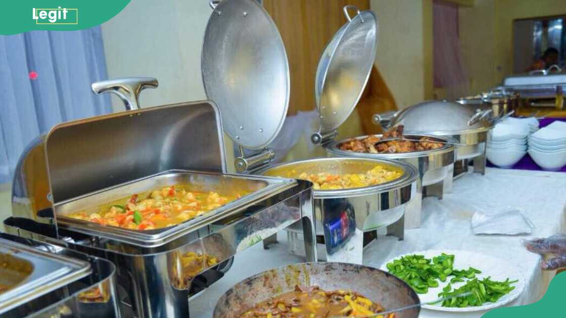 A display of Martha's Kitchen food