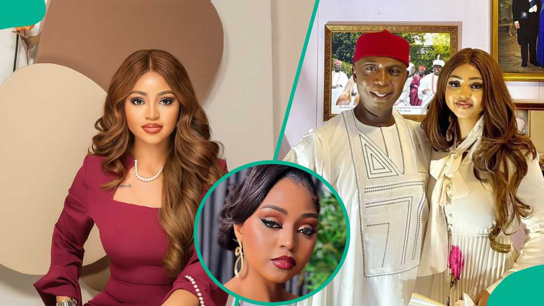 Fans share take about Regina Daniels' look in new video