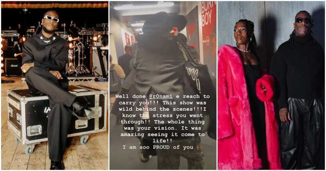 Singer Burna Biy and his sister Singer Burna Biy and his sister