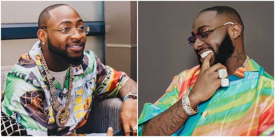 Davido, picture of Davido smiling