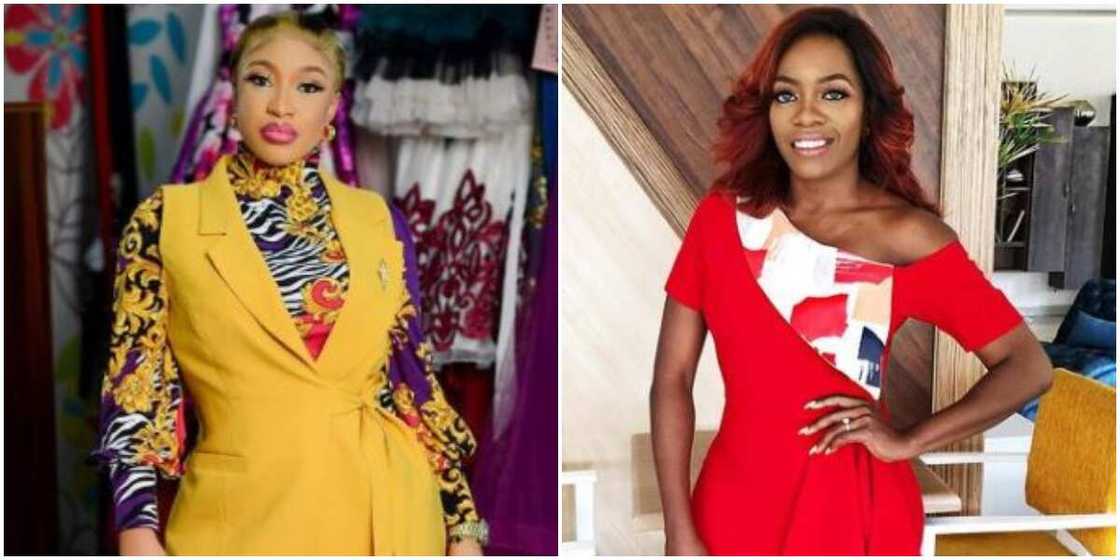 Your Opinion Is Not Needed: Tonto Dikeh Slams Shade Ladipo for Telling Her to Keep Her Relationship a Secret Your Opinion Is Not Needed: Tonto Dikeh Slams Shade Ladipo for Telling Her to Keep Her Relationship a Secret
