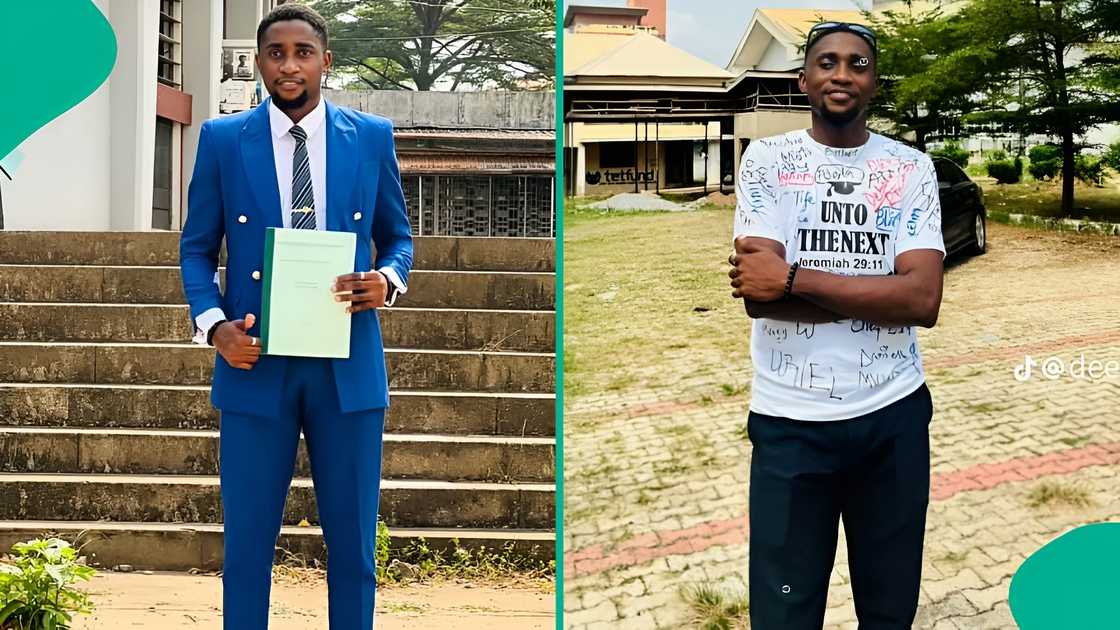 Student of University of Ibadan with low 100L CGPA goes viral after sharing final year results