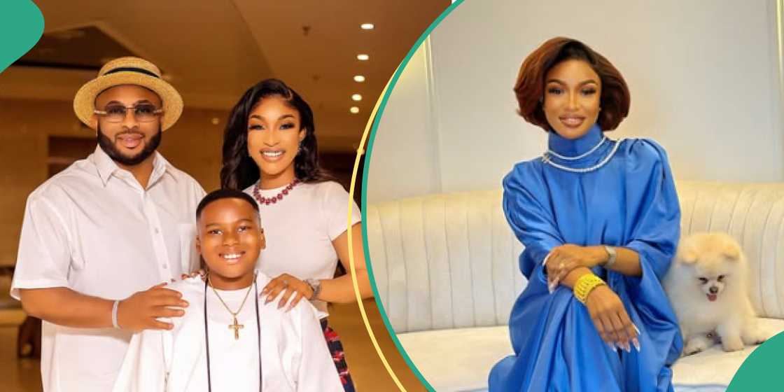 Tonto Dikeh’s mother’s day message to ex-husband leaves fans talking