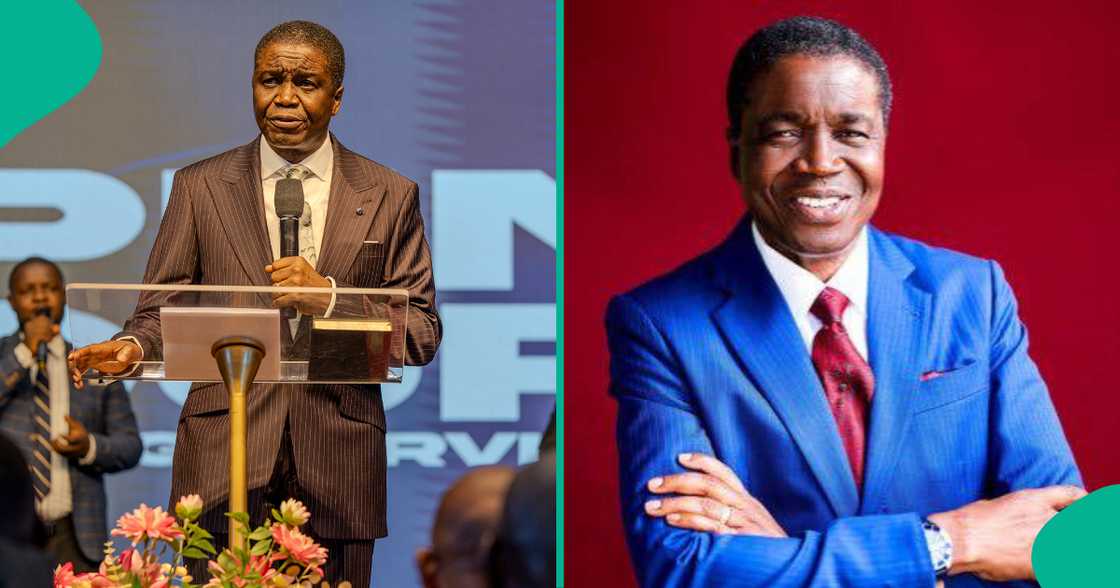 Bishop David Abioye shares why men shouldn't wear earrings and plait their hair, blasts those who do so