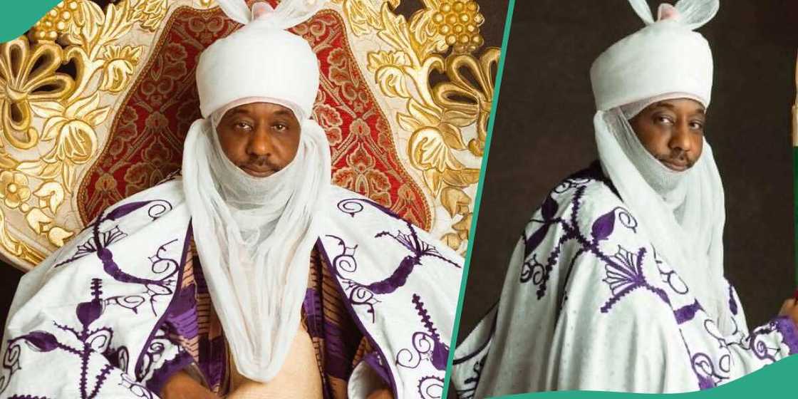 Sarki Sanusi II ya isa fadarsa inda ya yi gaisuwa ga dandazon Kanawa