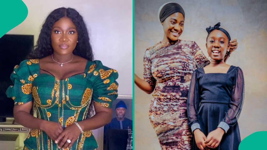 Mercy Johnson's daughter Angel celebrates 9th birthday. Mercy Johnson's daughter Angel celebrates 9th birthday.