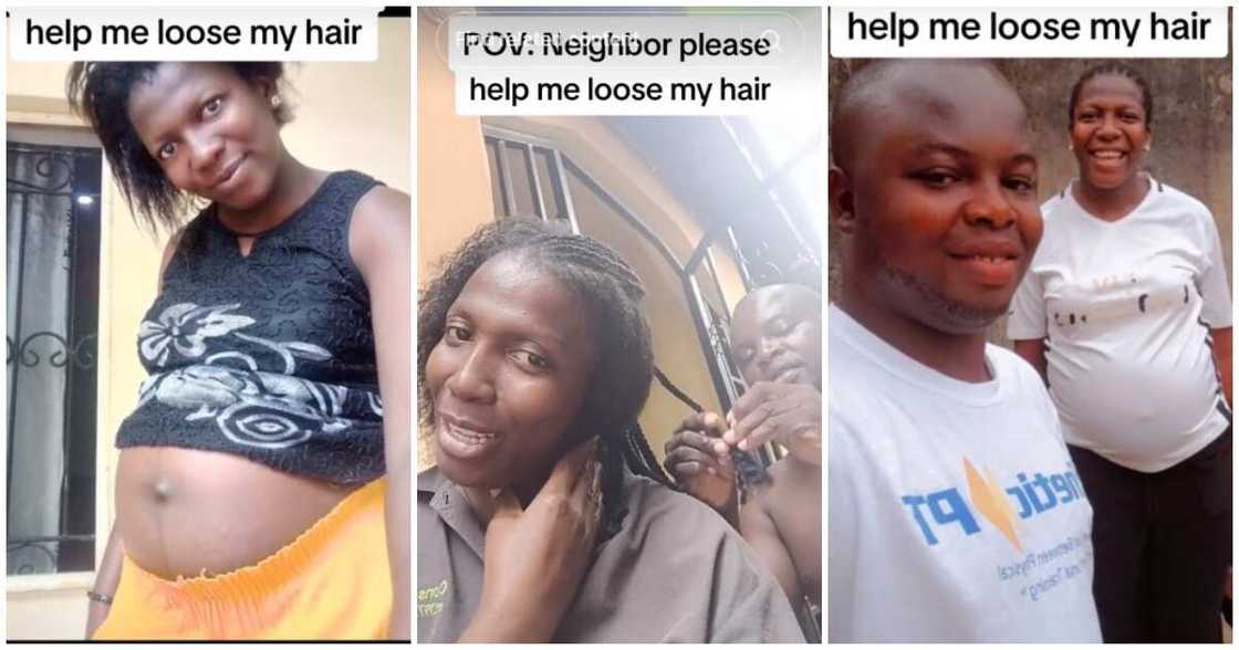 Neighbour, loosing hair Neighbour, loosing hair