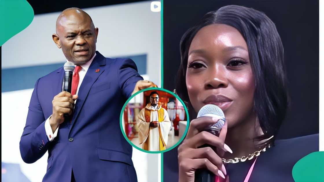 A Catholic priest has reacted to the Tony Elumelu saga at UBA meeting.