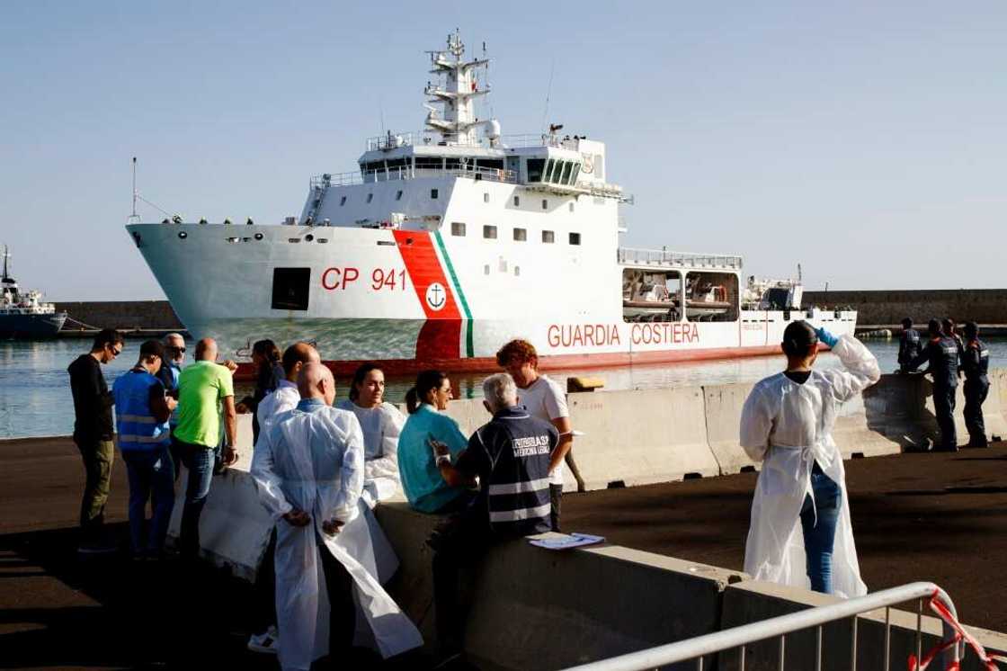 The Ocean Viking operated by SOS Mediterranee, carrying 234 rescued migrants, is currently south of Sicily