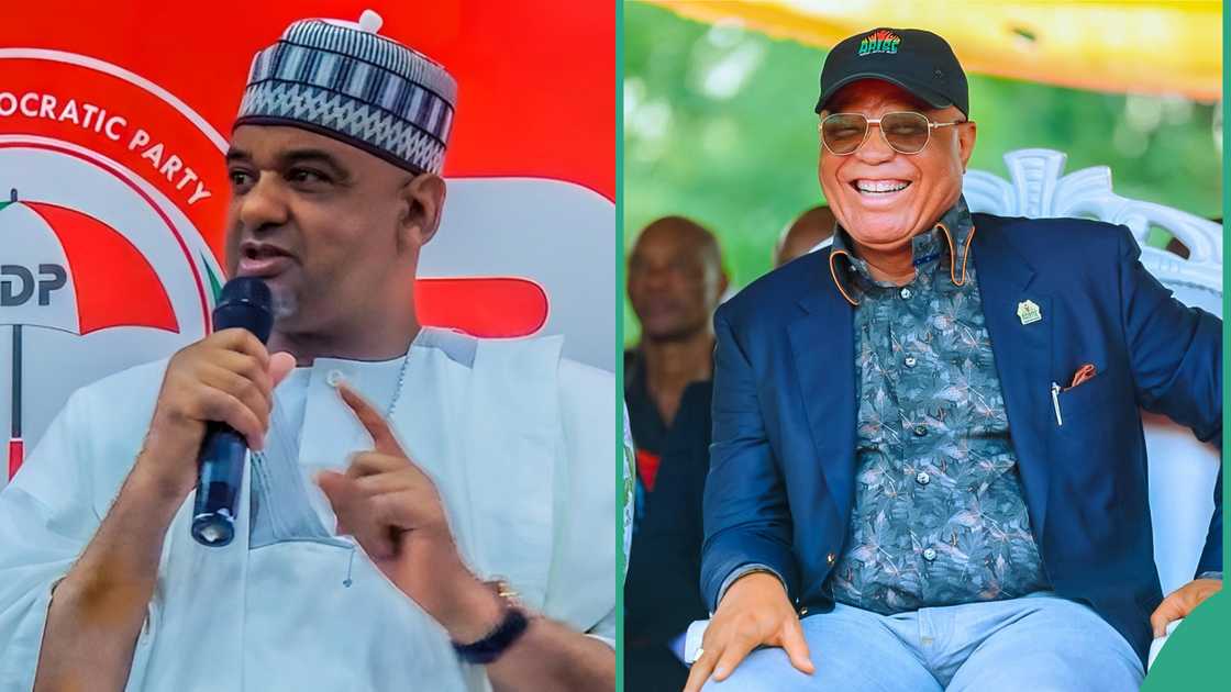 PDP in panic mode as Gov Eno hints at defection to APC PDP in panic mode as Gov Eno hints at defection to APC