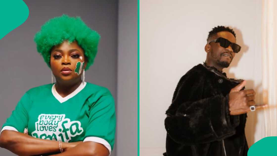 Nigeria at 64: Funke Akindele and Mr Eazi mark Independence Day.