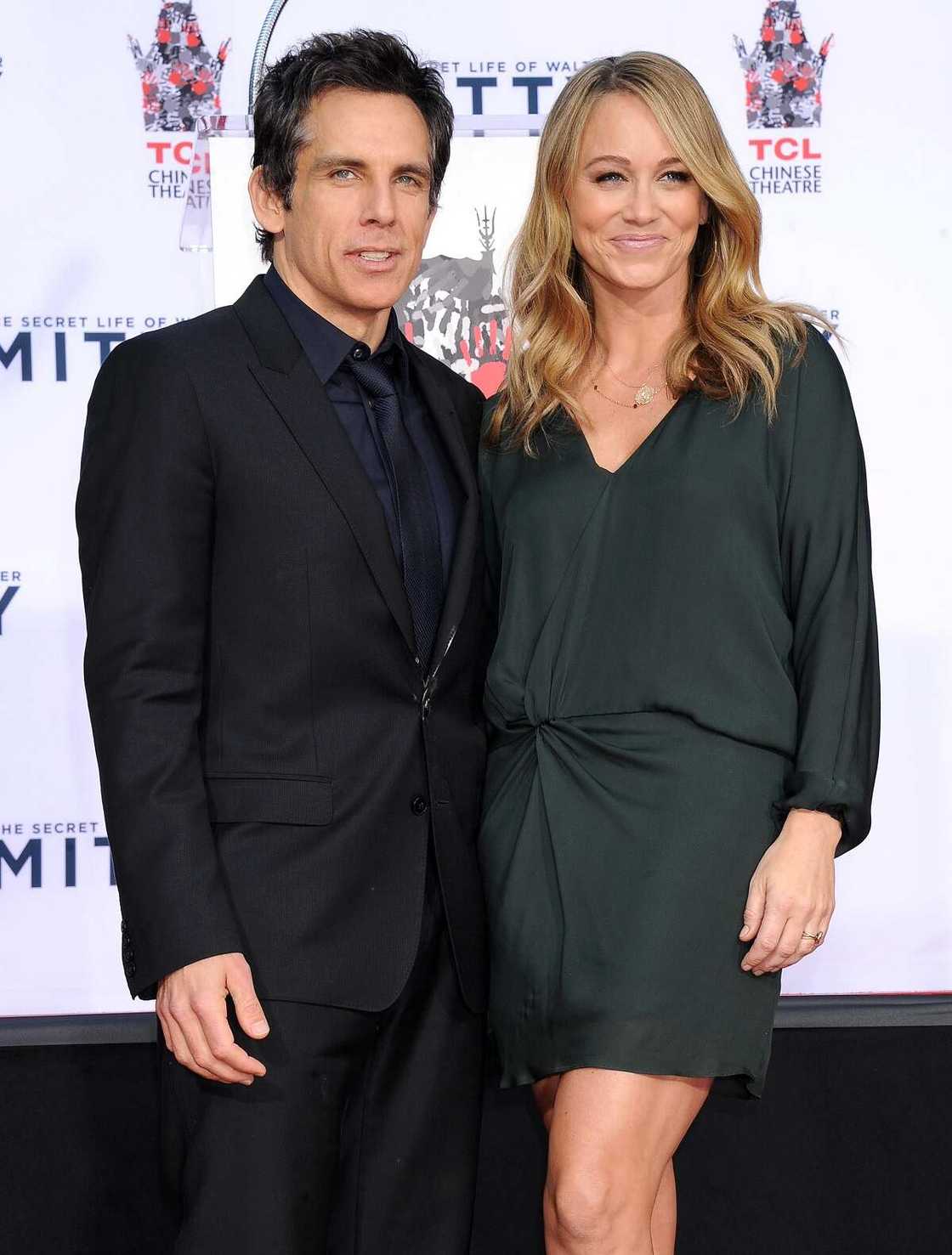 Christine Taylor and Ben Stiller