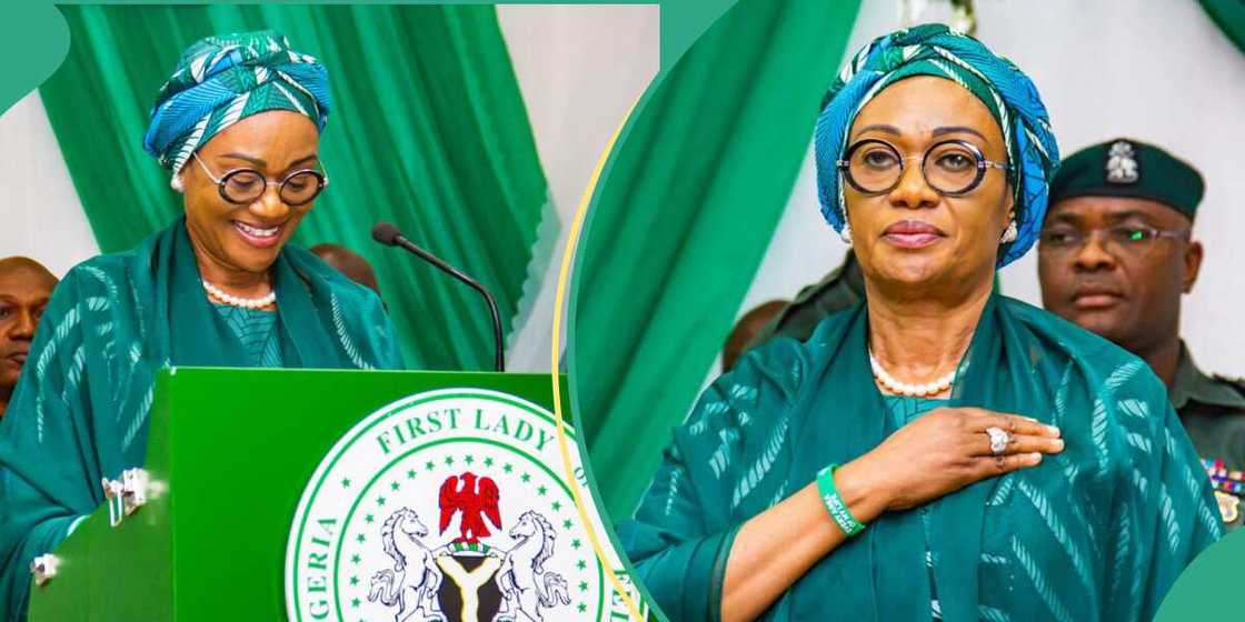 The First Lady has been honoured with a prestigious mention among the 100 leading women in Nigeria