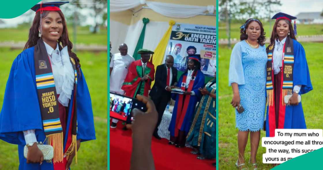 COOU student/pharmacy graduate. COOU student/pharmacy graduate.